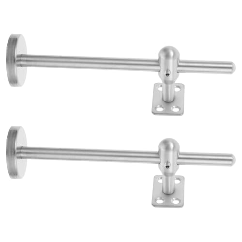 Soporte de pared para pasamanos Kisangel en acero inoxidable con acabado pulido de 200 mm