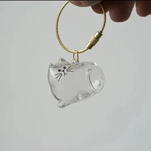 RIGIE Cat Fur Keychain Pack of 1 - Image 3