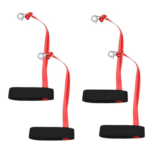 Correas de muñeca para guantes de esquí, correa de seguridad elástica, correa de muñeca para equipo de esquí, cordón para guantes de esquí, 4 correas antipérdida para guantes de snowboard, correas de