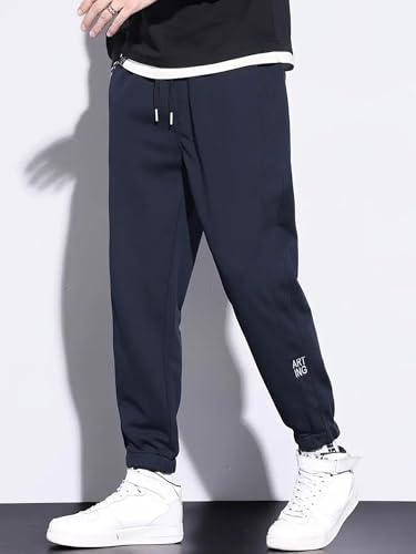 Image of Lymio Track Pant for Men ||Side Latter Print Style Look Pant || Jogger Track Pant (Packs Also Available) (TP-29-31-1)