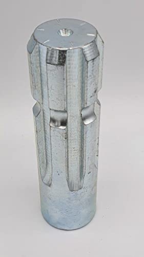 Gorilla Zapfwellenverlängerung 1 3/8-6Z auf 16x20x4-6Z 120mm ohne Verschluss für Zapfwelle/Gelenkwelle/Pumpe/Getriebe