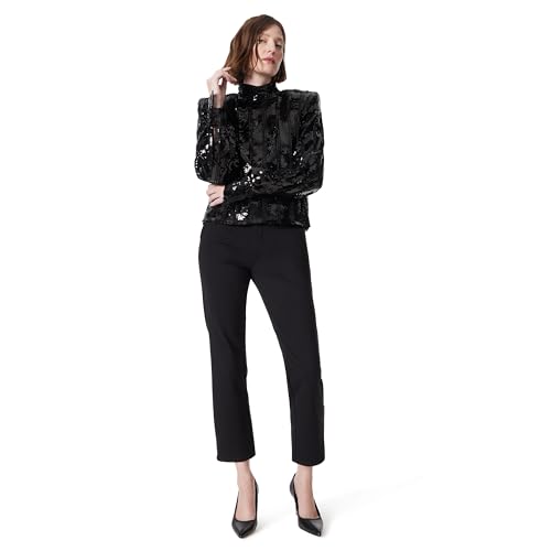 DEE OCLEPPO Women's Marlie Ponti Ankle Straight Leg Pant Standard4