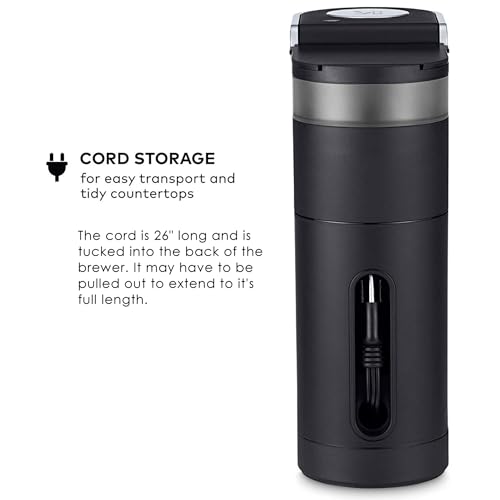 Keurig K-Mini Single Serve K-Cup Pod Coffee Maker, 6 to 12oz Brew size, with Cord Storage, Perfect for Small Spaces, Black by Keurig - Image 7
