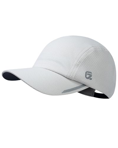 Image of GADIEMKENSD Running Hat Performance Mesh Hat, Excellent Ventilation, Lightweight, Reflective Design, Anti-Glare
