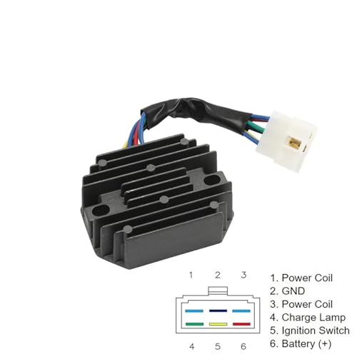 Régulateur de tension étanche RS5101 à haute dissipation pour moto et UTV