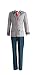 Mtxc Men's My Hero Academia Cosplay Izuku Midoriya U.A.High School Male School Unifrom Size Small Gray
