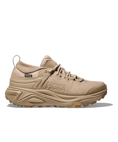 Hoka Men's Kaha 3 Low GTX Hiking Boot, Oat Milk, 13