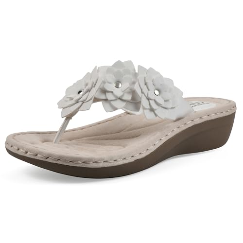 Image of CLIFFS BY WHITE MOUNTAIN Women's Content Floral Sandal