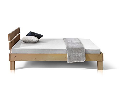 moebel-eins Massivholzbett Pumba Holzbett Doppelbett, Material Massivholz, Made in Germany, 120 x 200 cm, eichefarbig, Standardhöhe – Bild 5