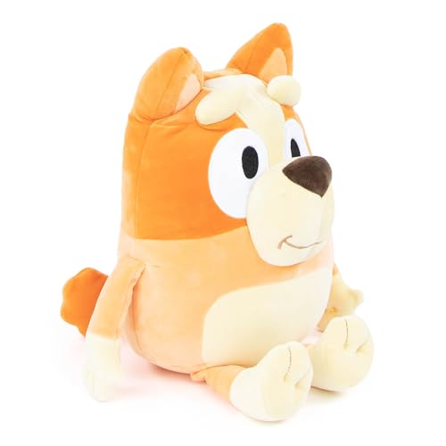 Image of Jay Franco Bluey Bingo 16 Inch Plush Pillow Buddy (Officially Licensed) | Super Soft Cuddly Stuffed Animal, Polyester Microfiber, Non-Toxic, Kids Gift for Bedtime & Travel, Cuddle Pillow
