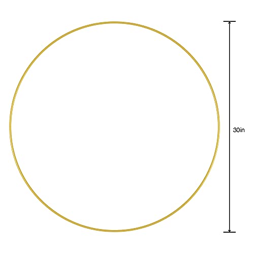 Floracraft Wire Wreath Ring 30 Inch Gold #TOP1