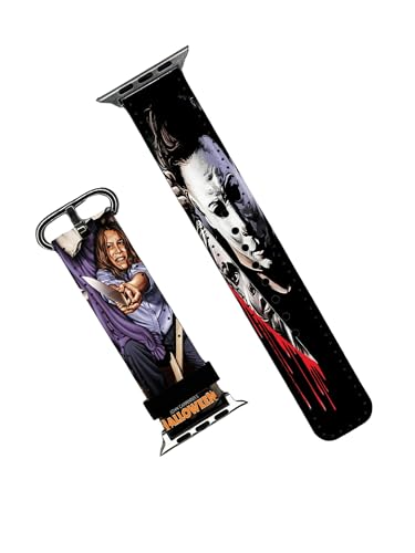 Scary Halloween Horror Movie Watch Band Compatible with Apple Watch