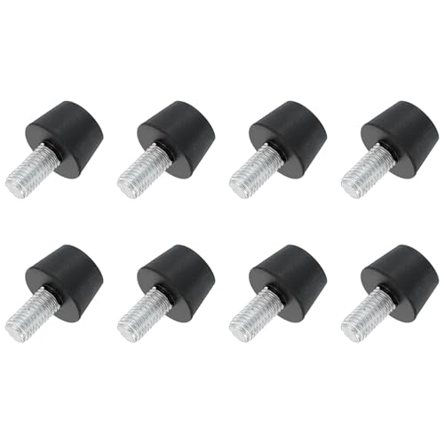 Plots antivibratoires caoutchouc M10 pour compresseur au garage