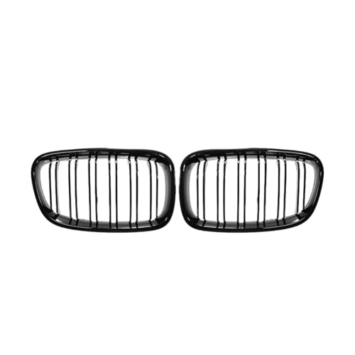 Grilles avant ventilation radiateur en ABS noir brillant pour Série 1 F20 F21