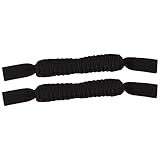 Bediffer Haltegriffe Vordere Kopfst¨¹tze , 29 , 6 cm Haltegriffe Kopfst¨¹tze , ¨¹berrollb¨¹gel , rutschfeste Paracord Griffe , Universell Auto , SUV , ATV , UTV , Wohnmobil(Schwarz)