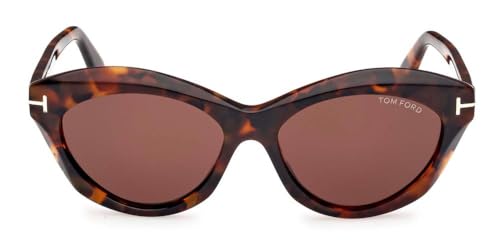 Tom Ford TONI FT 1111 Havana/Brown 55/16/140 unisex Sunglasses2