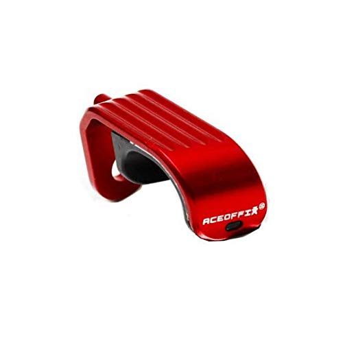 London Craftwork Aluminium Hook E-Type (No mudguard version) for BROMPTON (Red)