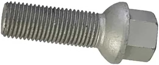 10 śrub do kół bolce koła srebrne kulkowe M14x1,5 50 mm (R14)