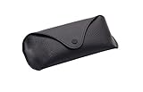 Faux Leather Eyeglasses Case (Black)
