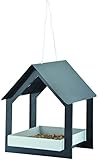 Esschert Design FB407 Series Anthracite Hanging Bird Table