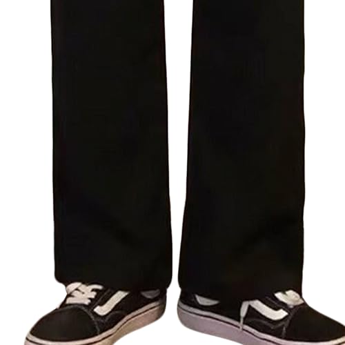 Pantalon à jambe droite plissée offrant un confort ample maximal