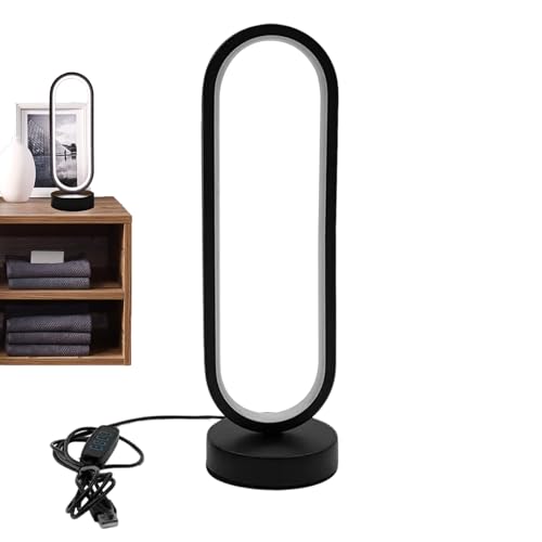 Lámpara de mesa moderna: lámparas LED súper brillantes para la sala de estar | Decoración de orejas para los ojos para la oficina nocturna de la mesita de noche