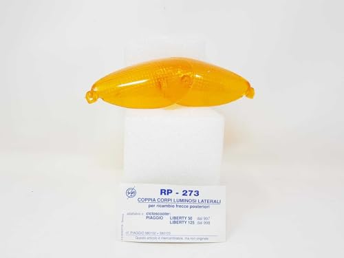 Bosatta Coppia Gemme Frecce Posteriori Liberty 50-Liberty 125 Rp273, Colore Arancione