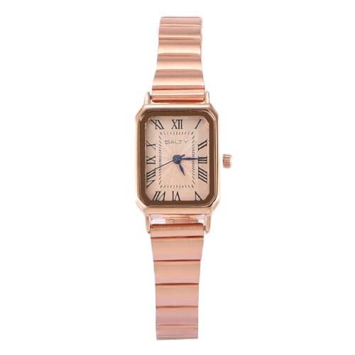 SALTY Rose Gold Dial Retro Analog Watch for Women & Girls Stylish Watch 1 Year Warranty Wrist Watches for Girl