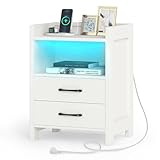 ★ Lumières LED personnalisables ★ Ce meuble est équipé d'une bande LED dimmable supportant 16 couleurs statiques, 4 modes dynamiques et 10 niveaux de réglage de luminosité et de vitesse, ajoutant une touche personnelle à votre espace de vie. Tous les effets sont contrôlables via la télécommande.