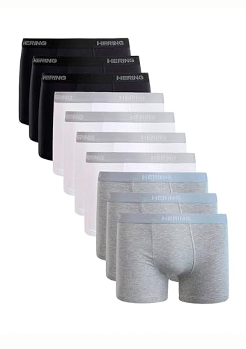 Hering, Cuecas Boxer Masculino, 4 Brancas/3 Pretas/3 Mesclas, XXG Paquete De 10