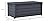 Keter Brightwood 120 Gallon Resin Large Deck Box for Patio Garden, Outdoor Cushion Storage, Pool Accessories, Tools, Grey