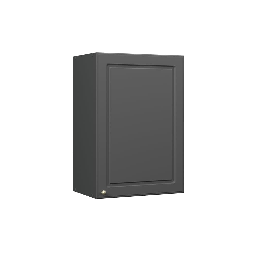 Vicco Wall cabinet Fame-Line, Anthrazit-Gold Landhaus, 50 cm