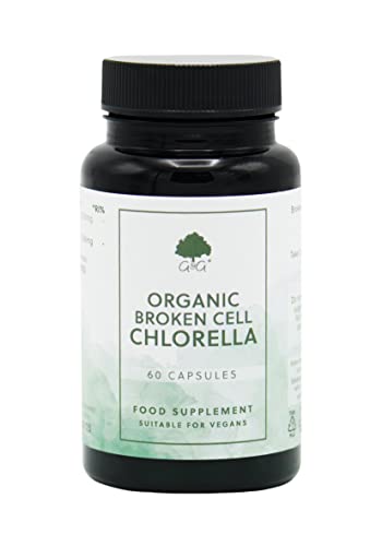 G&G Vitamins Organic Chlorella 1200mg - 60 Vegan Capsules