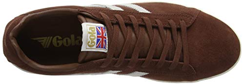 Image of Gola Equipe Suede - Sneakers for Men - Contrasting Wingflash - Heel Return - Durable Cupsole - Low Silhouette