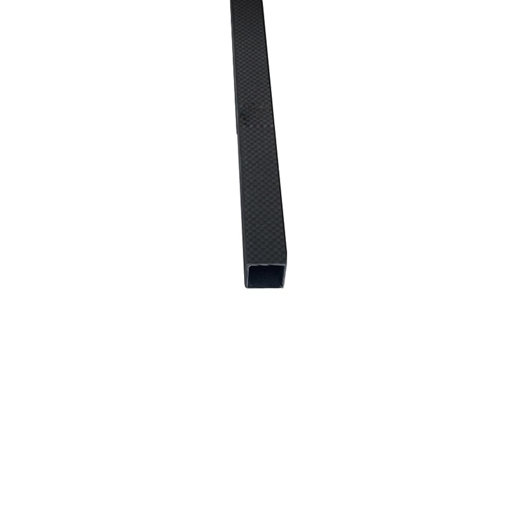 Tubo quadrato in fibra di carbonio pieno 3K da 1000 mm T300 cavo for bracci del telaio degli aquiloni fai-da-te(30x30x27x1000mm)