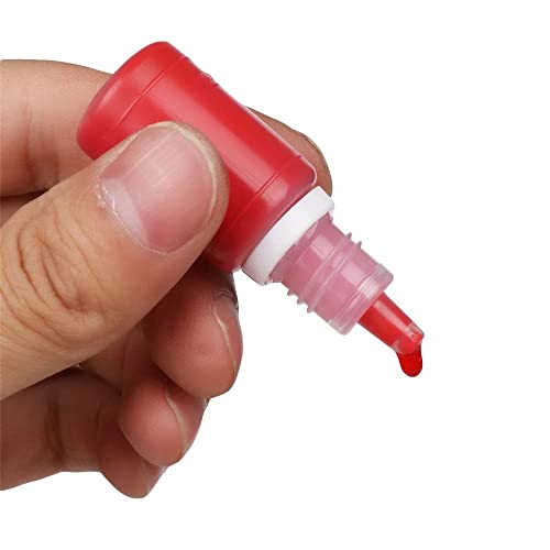 Flash Refill Ink 10Ml For Self-Inking Stamps And Stamp Pads Wedding Scrapbooking Make Seal Office School Supplies(Red) #TOP4