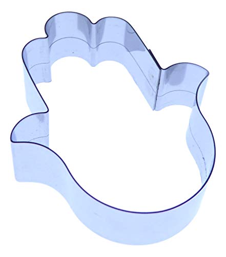 Hamsa Hand 45 or 70mm - Stainless Steel Sugarcraft Cutters - Valley Cutter Company (45mm), Silver - Image 2