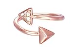 Hochwertiger Messing Schmuck Esprit Damen-Ring JW50214 Messing rhodiniert Zirkonia weiß Rundschliff Gr. 59 (18.8) - ESRG02865C190