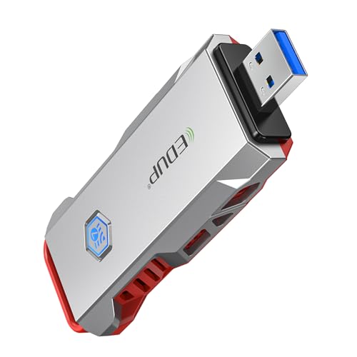 EDUP USB WiFi 7 Adapter for PC USB 3.0 Wi-Fi 7 Dongle BE6500Mbps