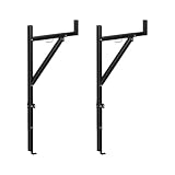GarveeTech Truck Rack,19-34inch Extendable Truck Ladder Rack,Ladder Rack for Trailer,44.5