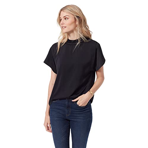 Sam Edelman Women's Leona Sweater Neck Satin Top2