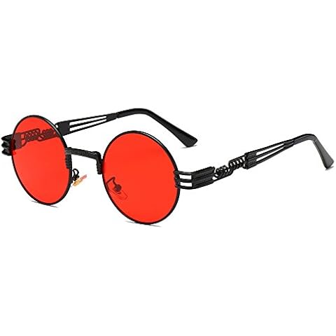 Lunettes de soleil BOZEVON Retro Steampunk Cover