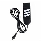 Telecomando di ricambio per poltrona elettrica a 5 pin per poltrone rialzate e poltrone relax con 2/4/6 tasti funzione cavo 1,5 m/2 m nero materiale ABS facile installazione soggiorno