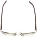 Foster Grant Women's Tierney Multifocus Cat-Eye Reading Glasses, Rose Gold/Transparent, 53 mm + 1.25