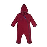 finkid puku wool overall  Finkid Puku Wool Rot - Warmer atmungsaktiver Kinder Wollfleece Overall, Größe 80-90 - Farbe Beet Red - Eggplant