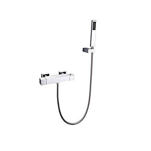Système de douche thermostatique pour réguler la température de votre bain en cuivre