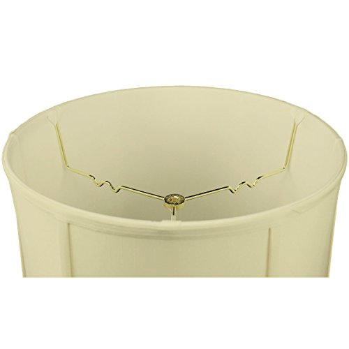 14"X16"X17" Tall Drum Lampshade Egg Shell Shantung, Cylinder Replacement Large Lamp Shade For Table Lamps #TOP2