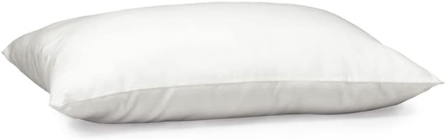 Luxury Super King Pillows Extra Long 19"x36" 48x90cm Bolster Size Optional Pillowcases Available in White or Cream (Single Pillow)