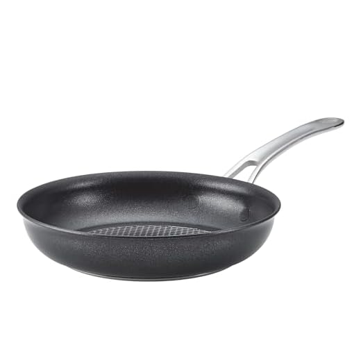 Anolon X Hybrid Nonstick Frying Pan/Skillet, 8.25 Inch, Dark Gray