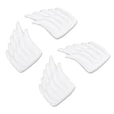【Installation facile】 Les ailes de mouche présentent des boucles à l'intérieur, ce qui en fait un jeu d'enfant pour se fixer à n'importe quelle paire de chaussures avec des trous. Faites-les simplement glisser sur vos chaussures pour élever instantanément votre style sans tracas.